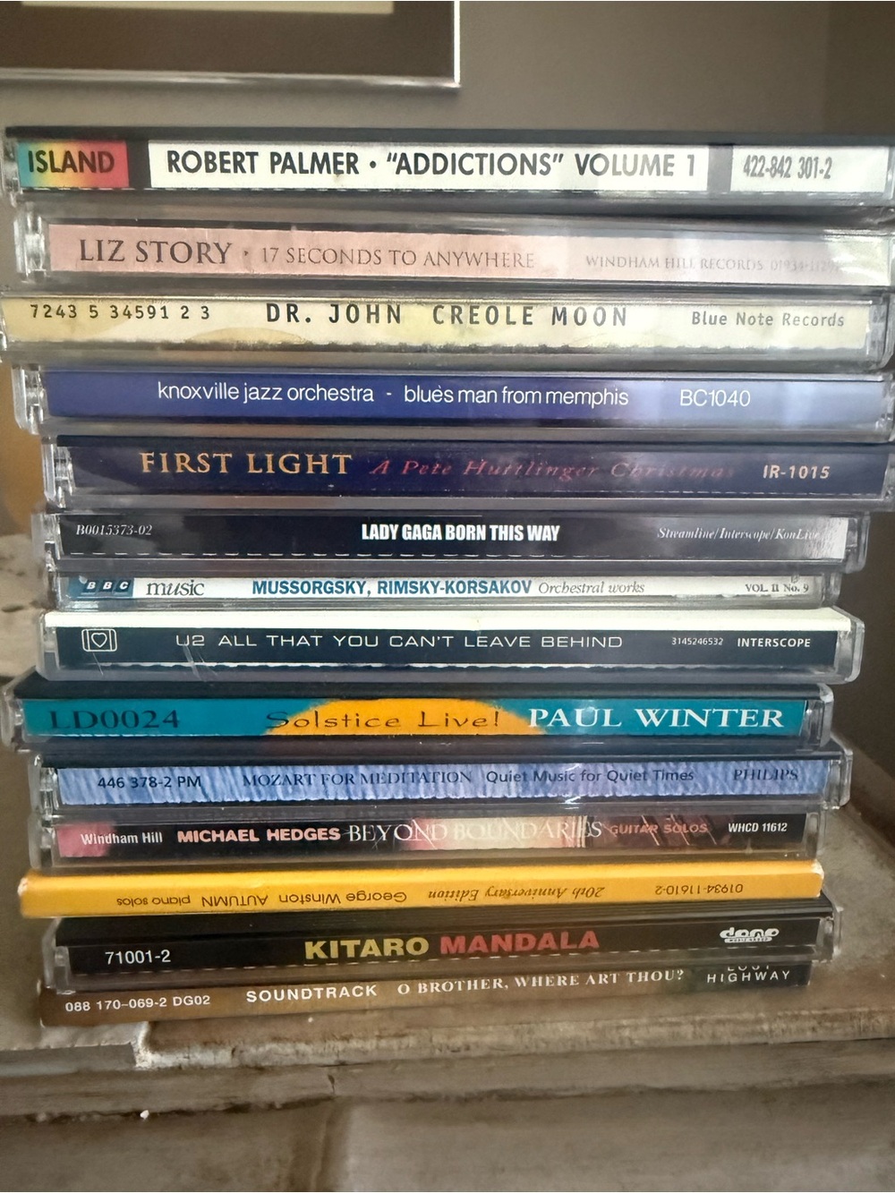 Select music CD’s: 3/$10
